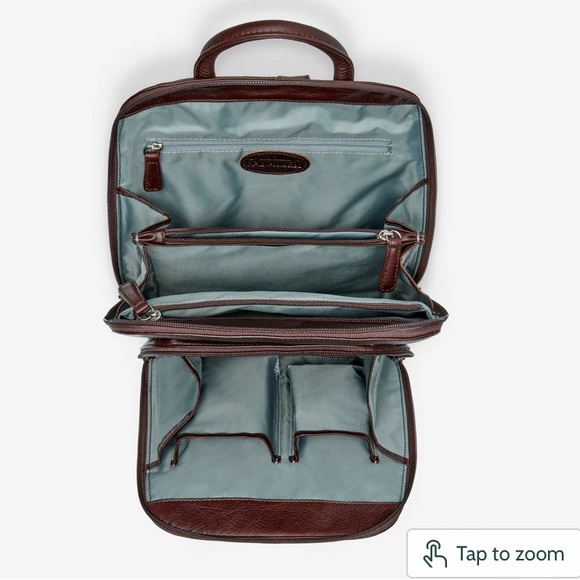 Osgoode Marley Leather Backpack - Picture 3 of 4